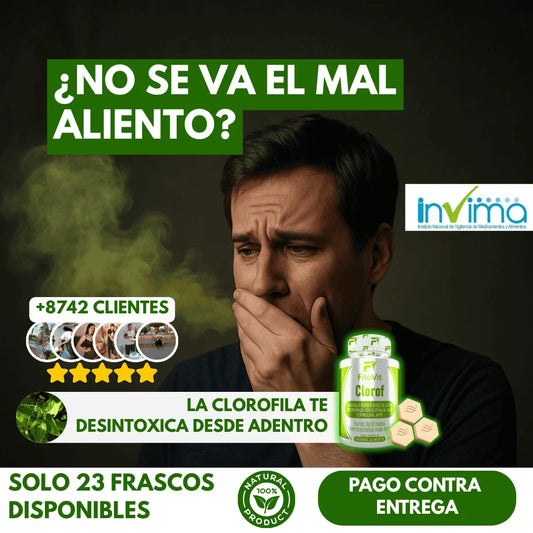 🍃CLOROFILA CARAMELO NATURAL X60 UND🍃