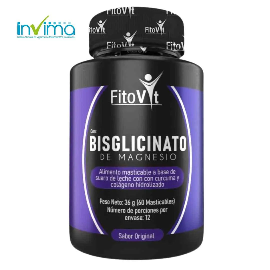 😴BISGLICINATO DE MAGNESIO🙌