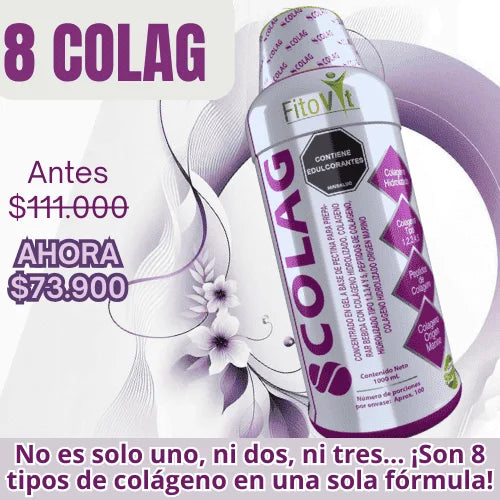 🫣8 COLAGENOS FITOVIT X1000 ML💅🏽