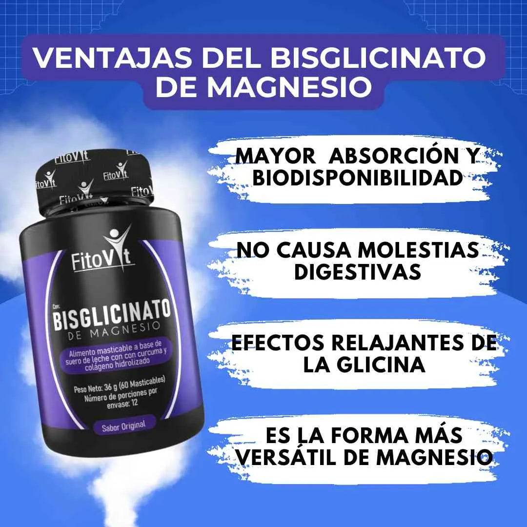 😴BISGLICINATO DE MAGNESIO🙌