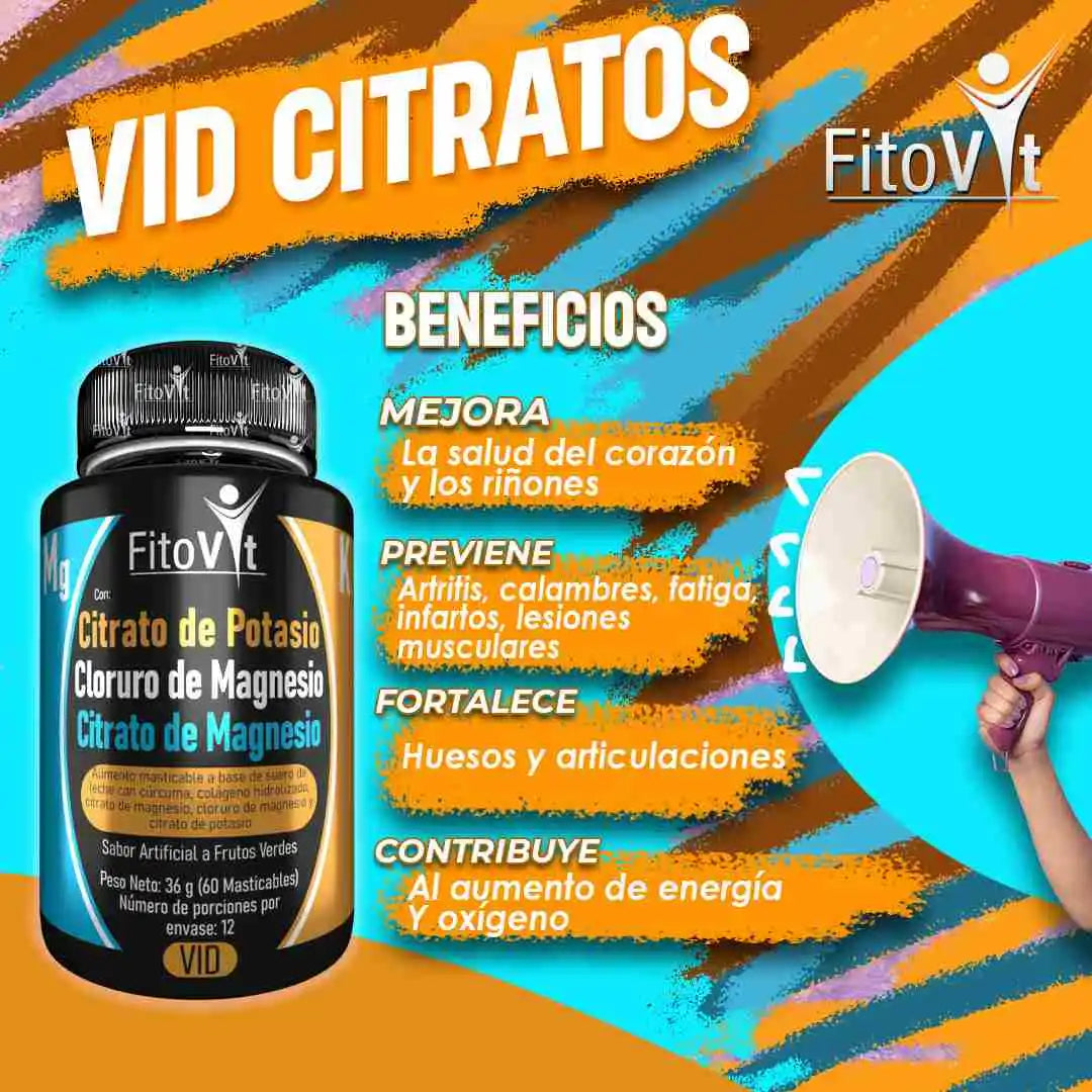 👋🏼CITRATOS X 60 UND FITOVIT🩻