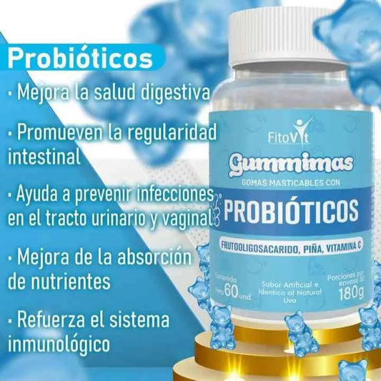 ♻🌻PROBIOTICOS GOMITAS X60UND FITOVIT🍇