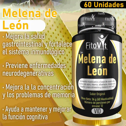 🧠MELENA DE LEON X 60 UND FITOVIT✨