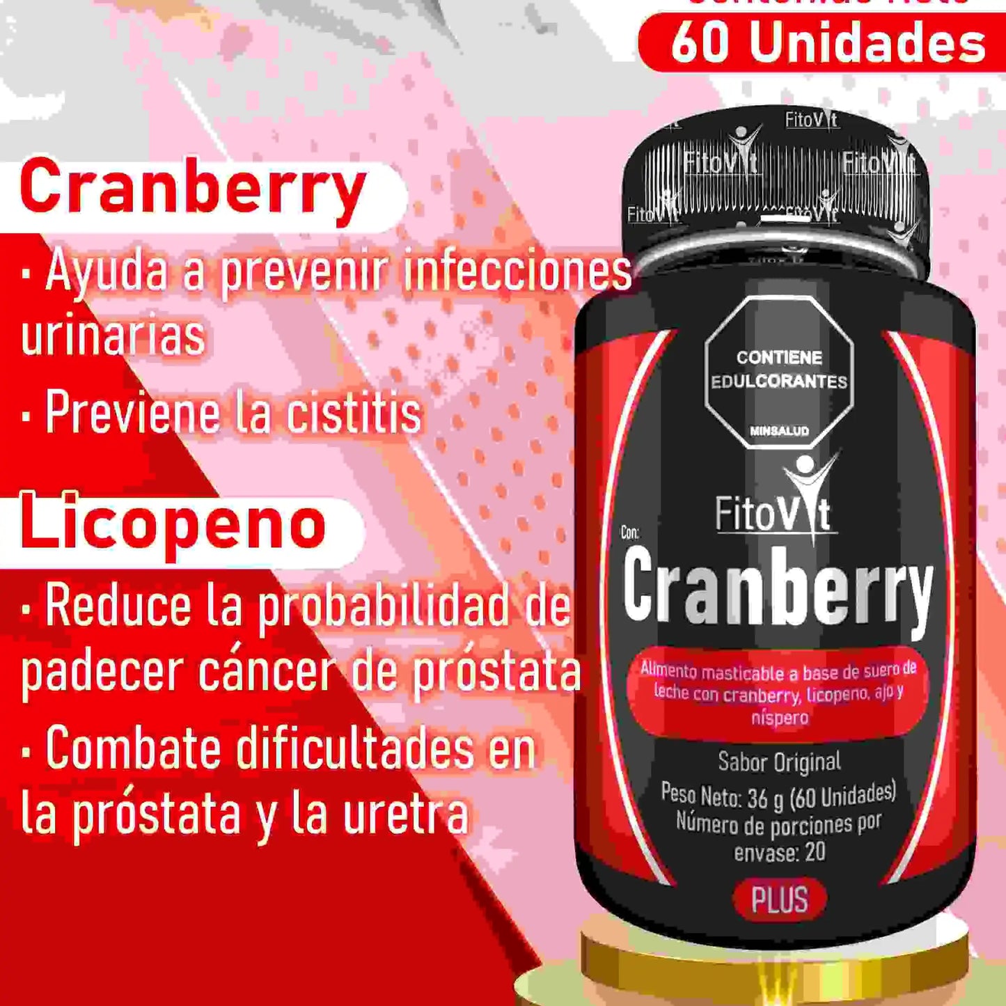 💦CRANBERRY X 6O UND FITOVIT🍆