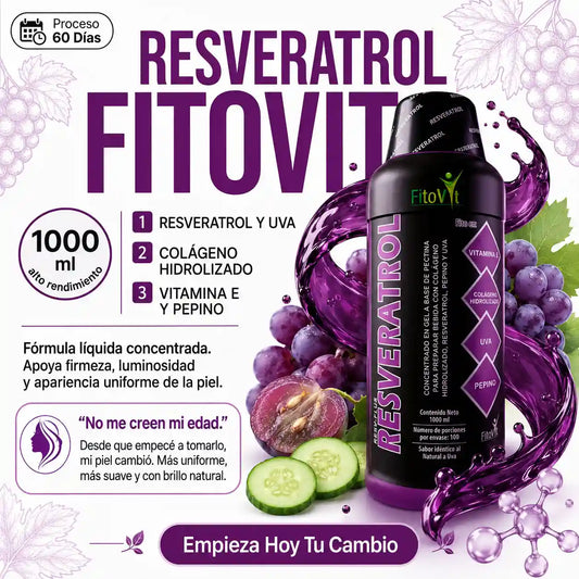 👵🏼RESVERATROL X 1.000 ML FITOVIT👩🏻