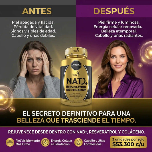 👵🏼RESVERATROL + NICOTINAMIDA X60UND FITOVIT👧🏻