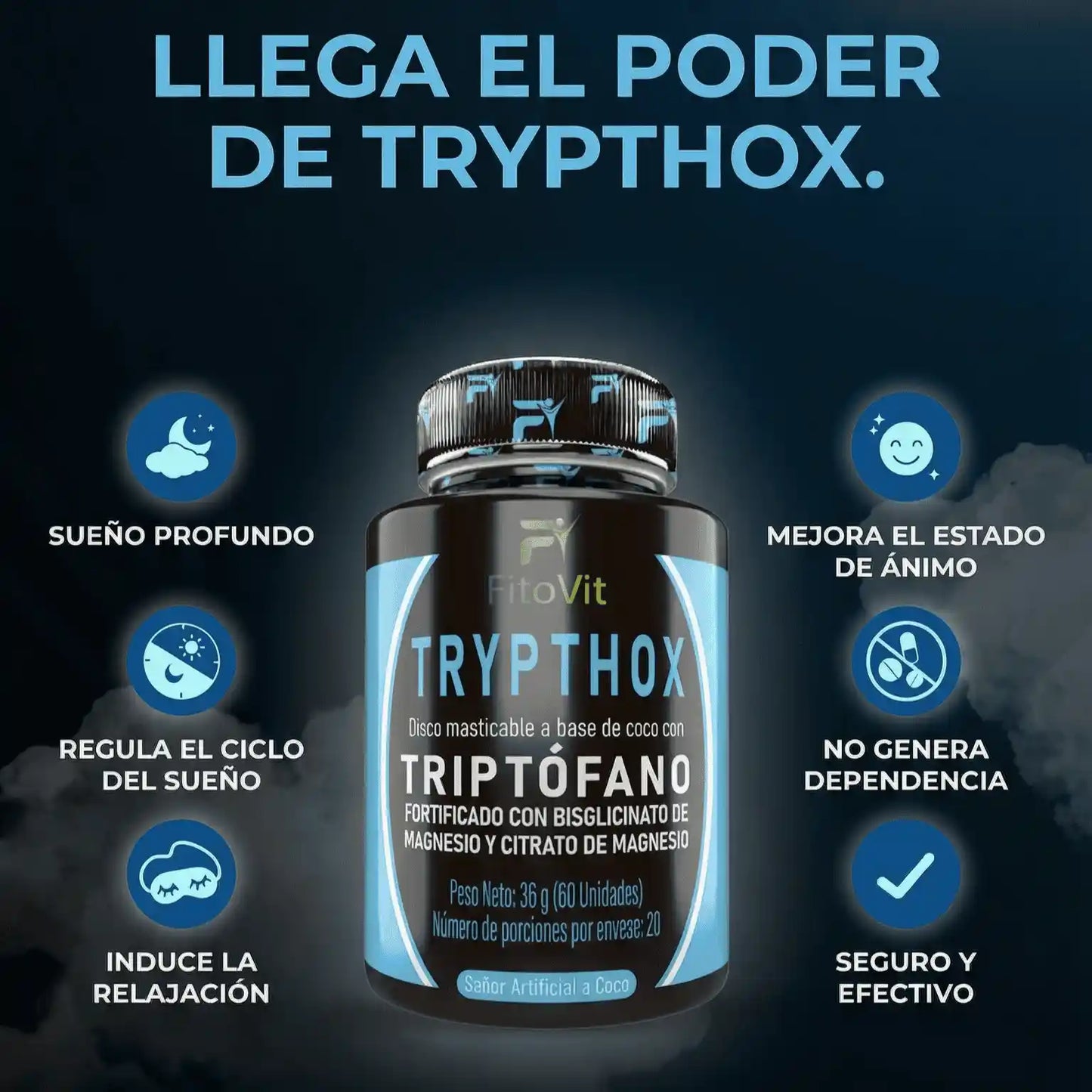 😴TRYPTOFANO X60UND💪🦴