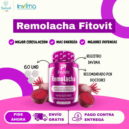 🩸REMOLACHA PLUS X60UND FITOVIT❤️
