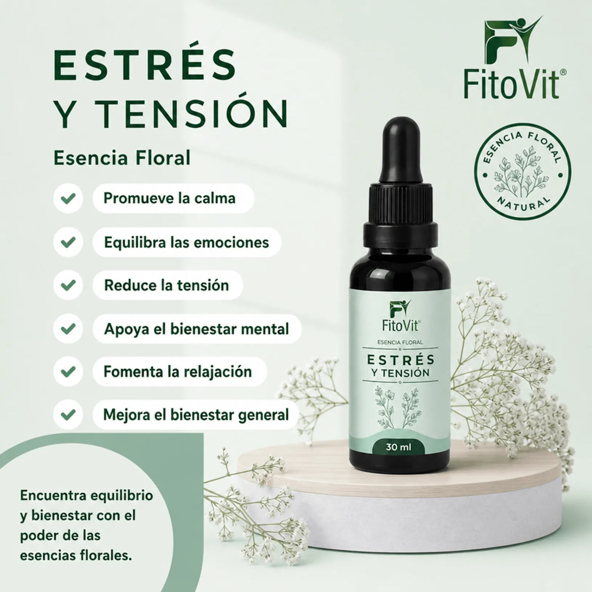🤯 Estrés y Tensión - 30 mililitros 😣
