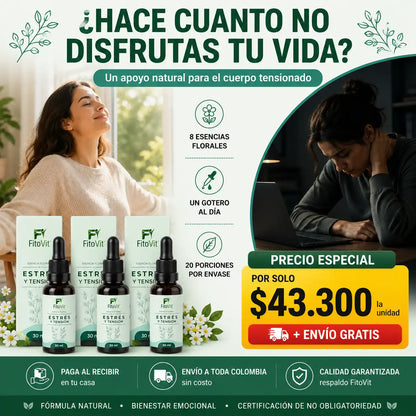 🤯 Estrés y Tensión - 30 mililitros 😣