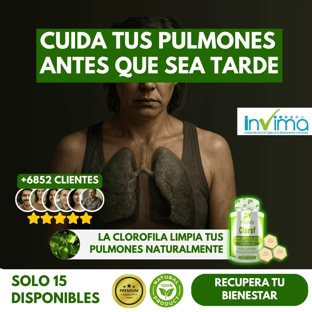 🍃CLOROFILA CARAMELO NATURAL X60 UND🍃