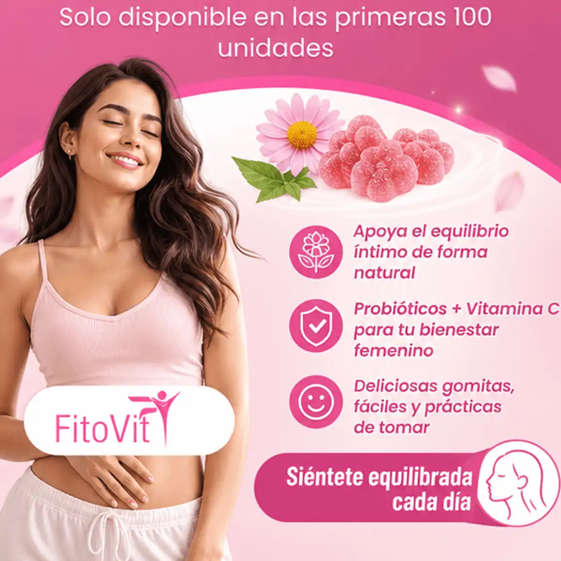 🌸 UROFEM PROBIOTICOS FITOVIT x60 GOMAS 🌸