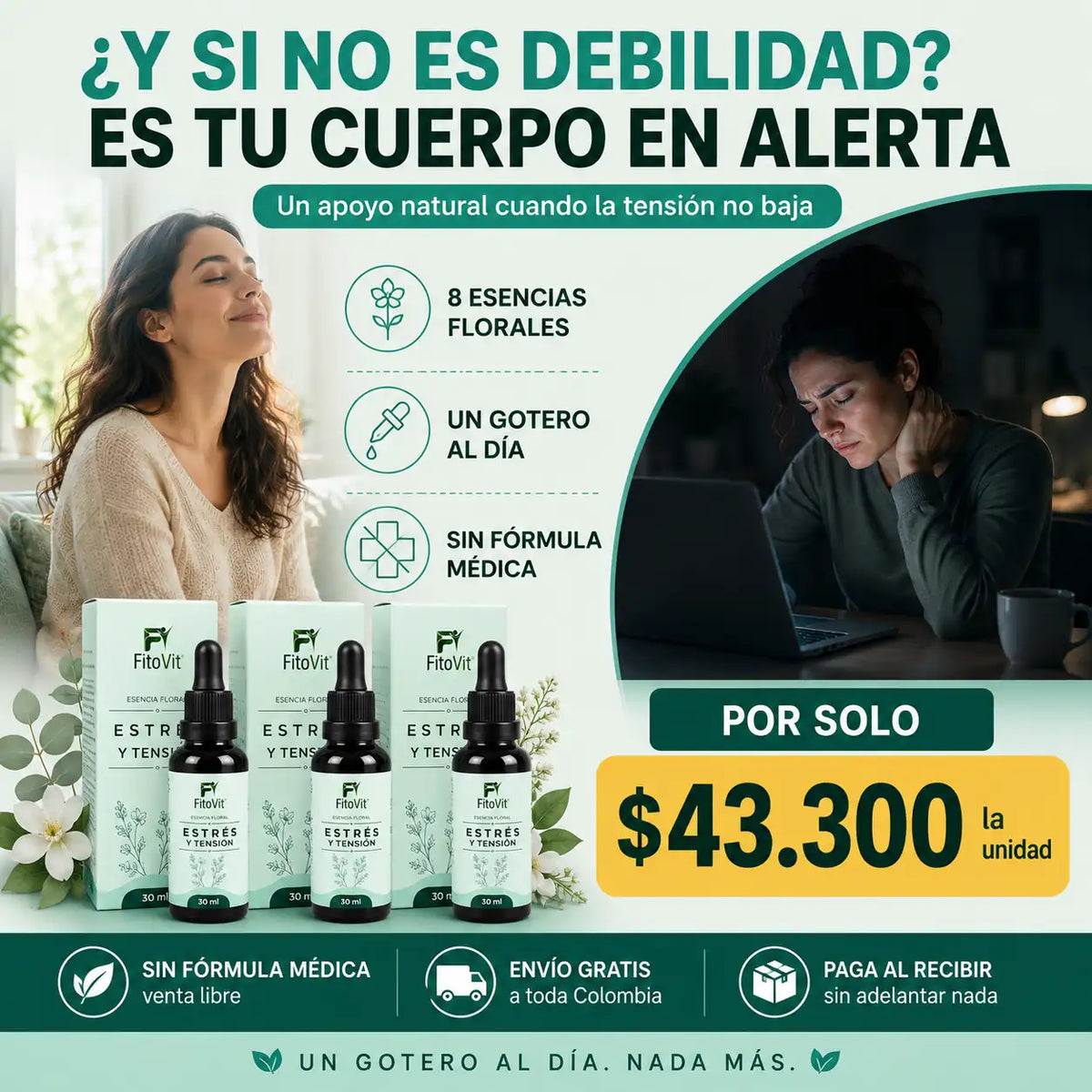 🤯 Estrés y Tensión - 30 mililitros 😣