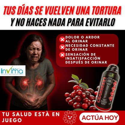 🍆CRANBERRY FITOVIT X1.000 ML💦
