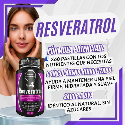 👵🏼RESVERATROL X 60 UND FITOVIT👧🏻