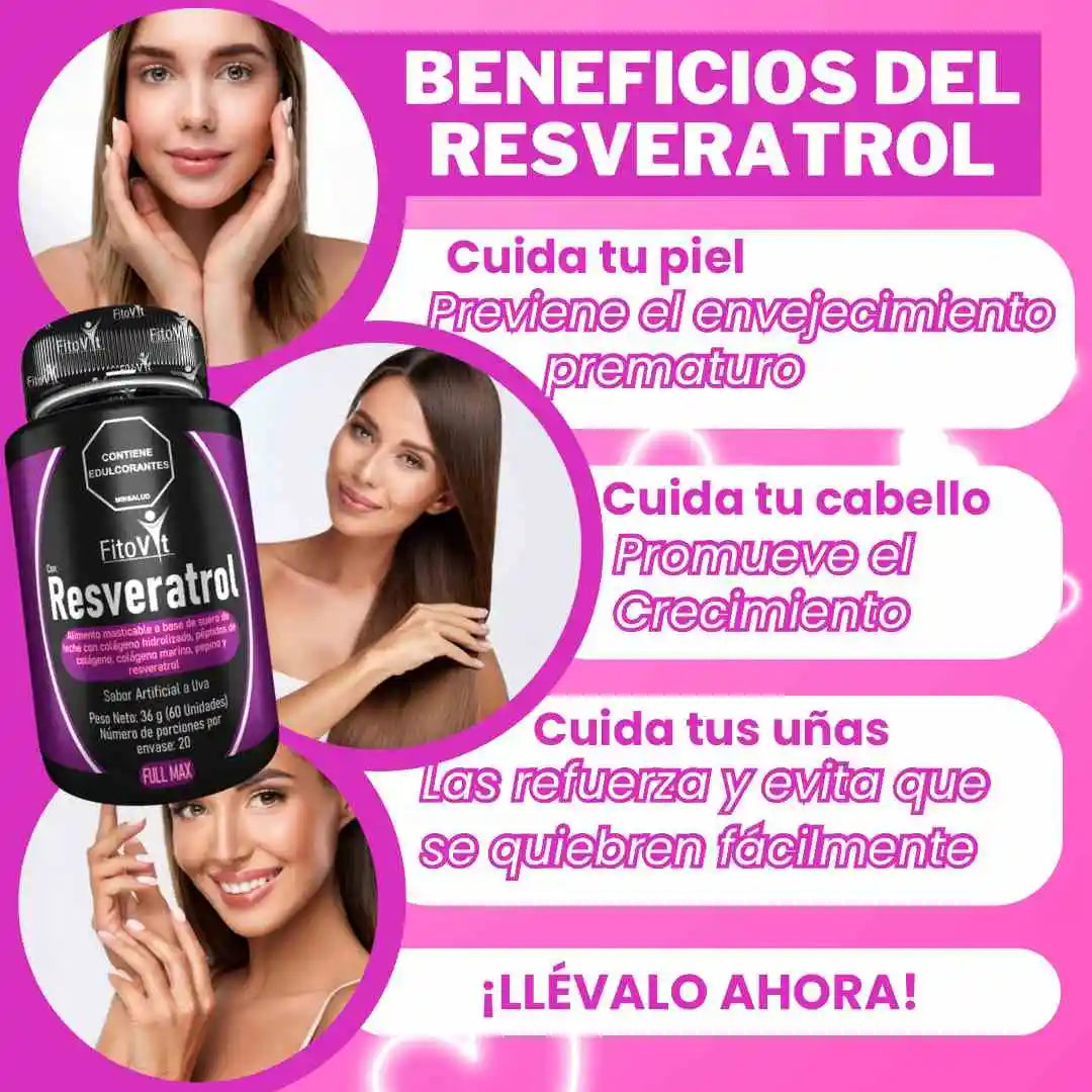 👵🏼RESVERATROL X 60 UND FITOVIT👧🏻