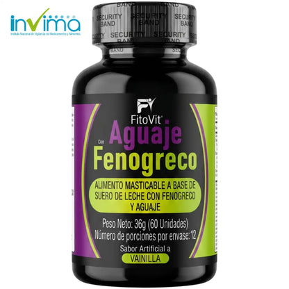 🍒 Aguaje y Fenogreco - 60 Pastillas🍑