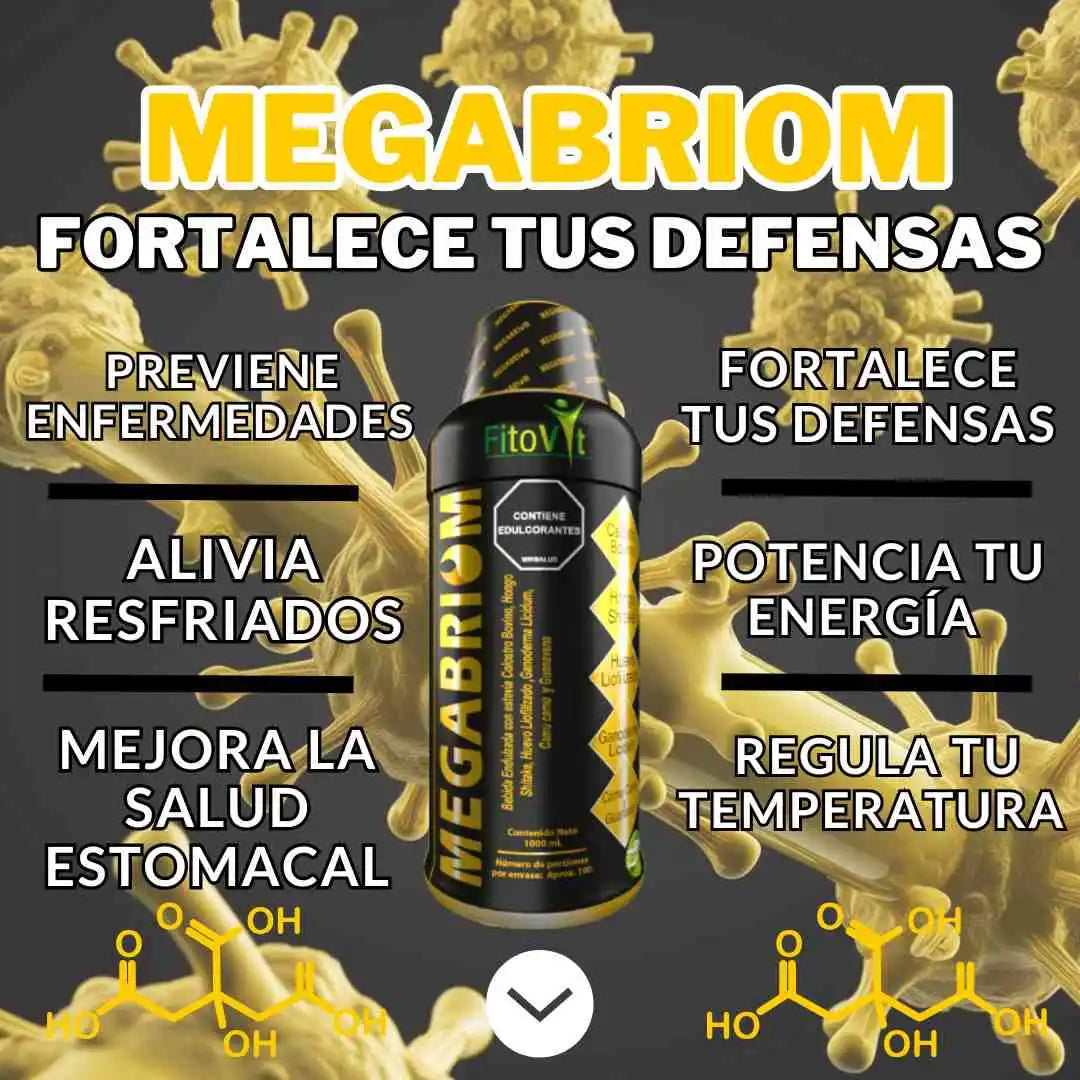 🦠MEGA BRIOM X 1.000 ML FITOVIT🛡