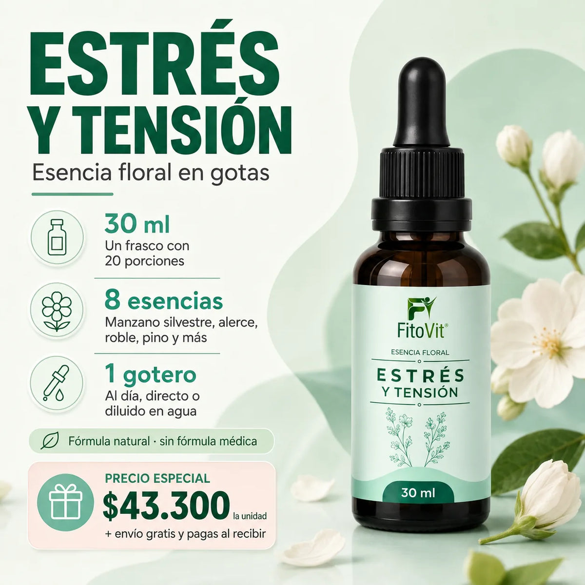 🤯 Estrés y Tensión - 30 mililitros 😣