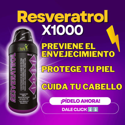 👵🏼RESVERATROL X 1.000 ML FITOVIT👩🏻