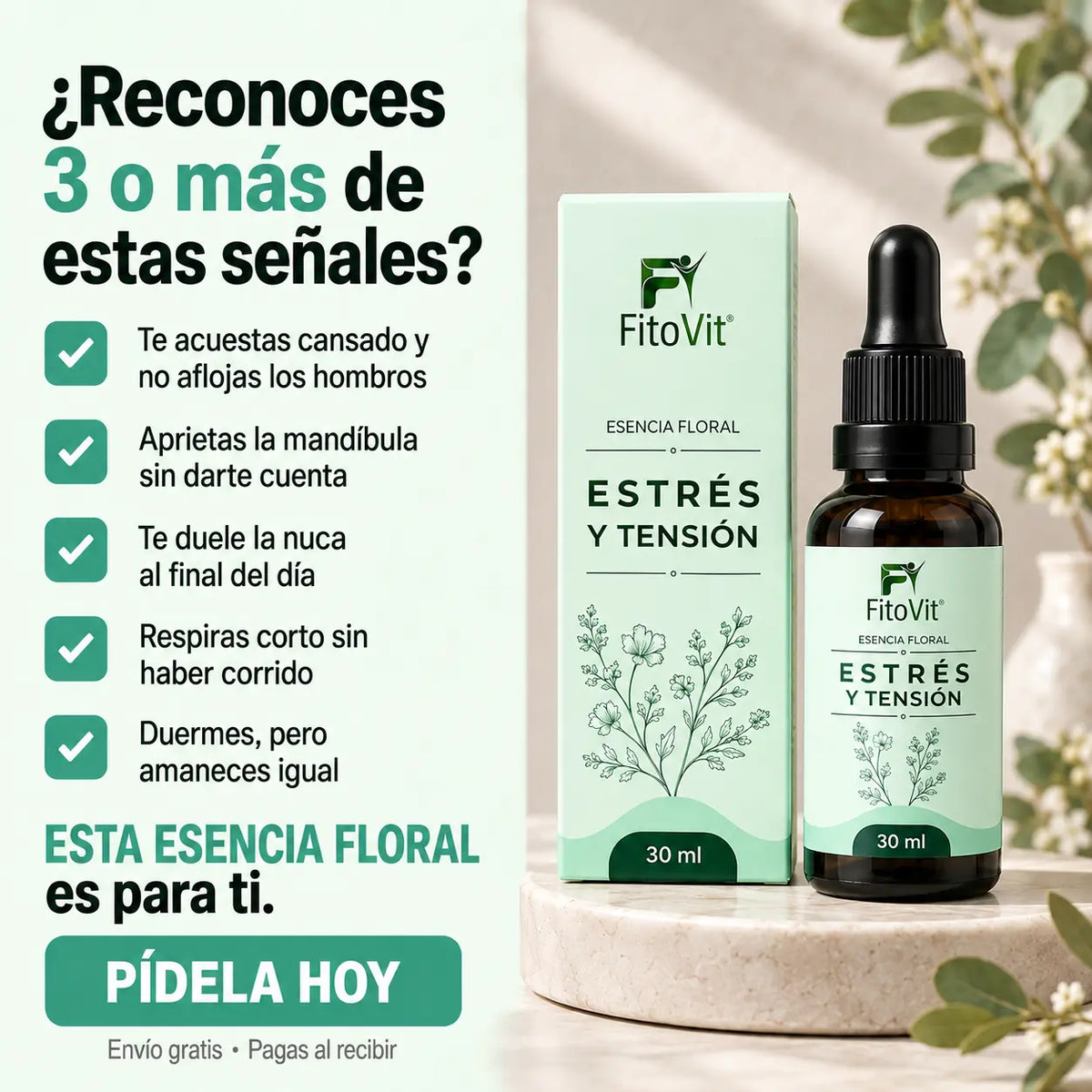 🤯 Estrés y Tensión - 30 mililitros 😣