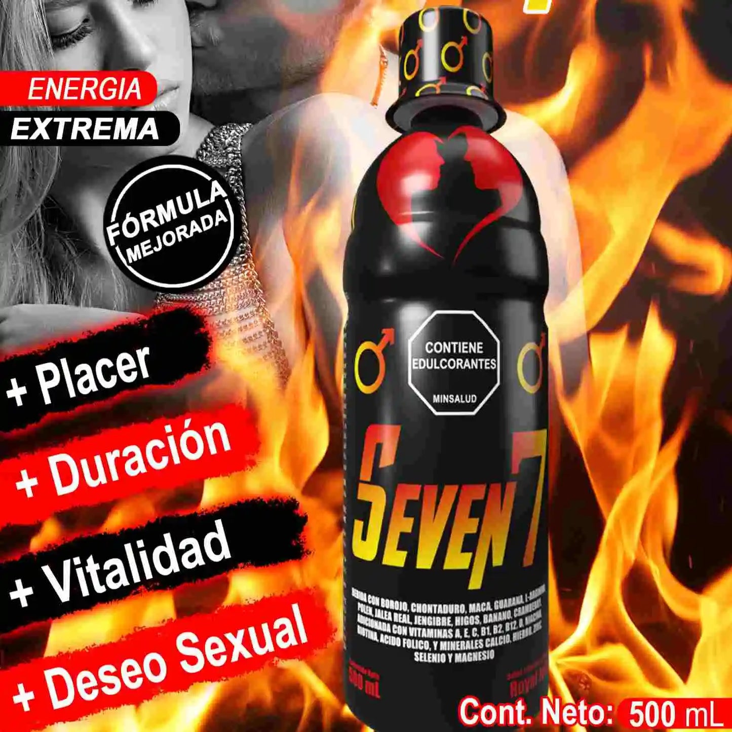 🍆SEVEN 7 X 500 ML FITOVIT🍆