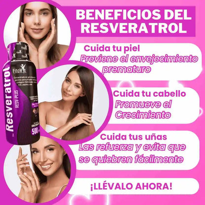 👵🏼RESVERATROL X 500 ML FITOVIT👧🏻