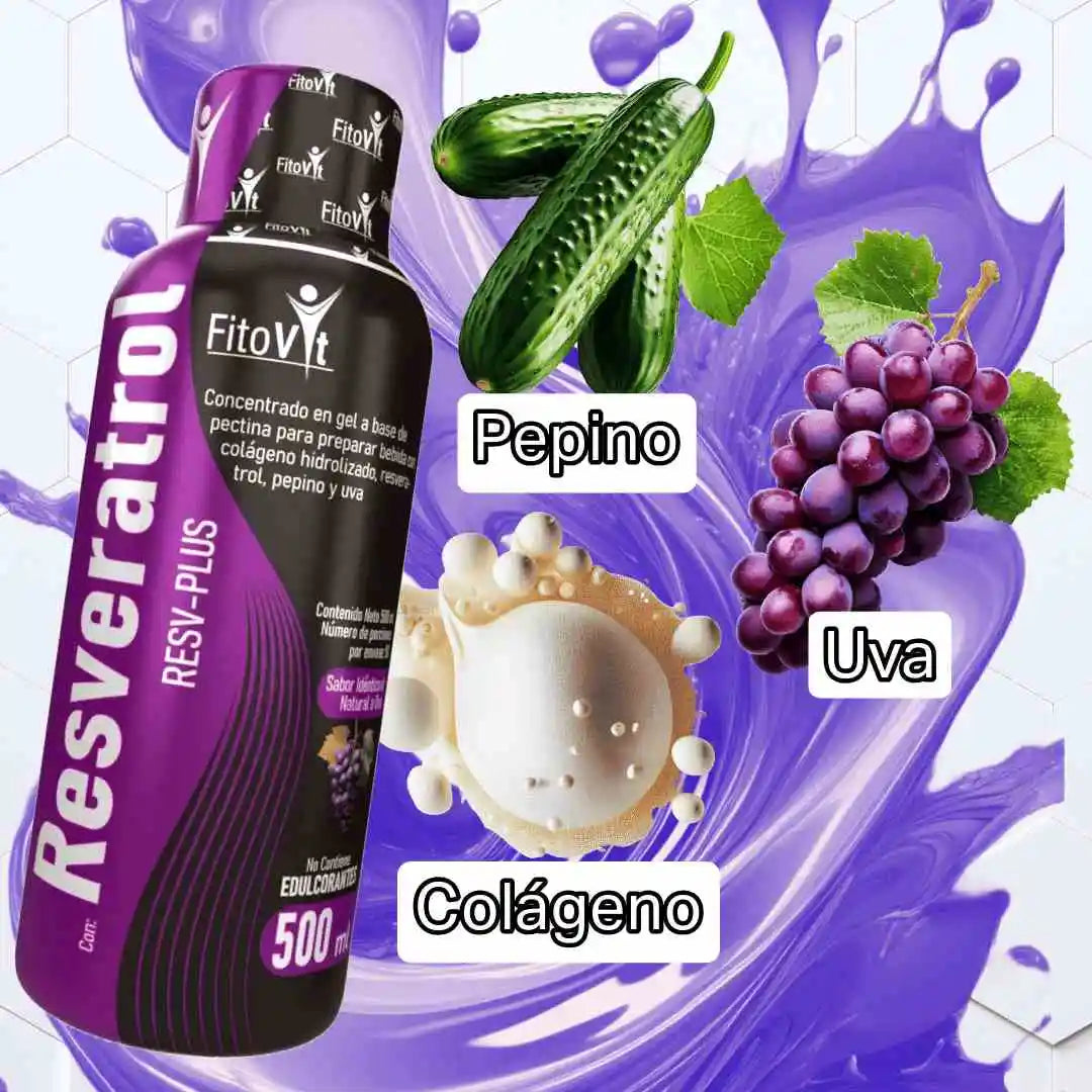 👵🏼RESVERATROL X 500 ML FITOVIT👧🏻