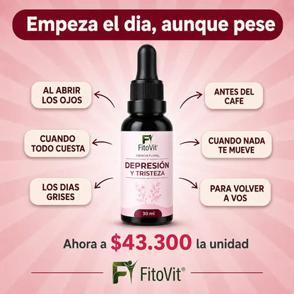 😢Depresión y Tristeza x30 mililitros 💗