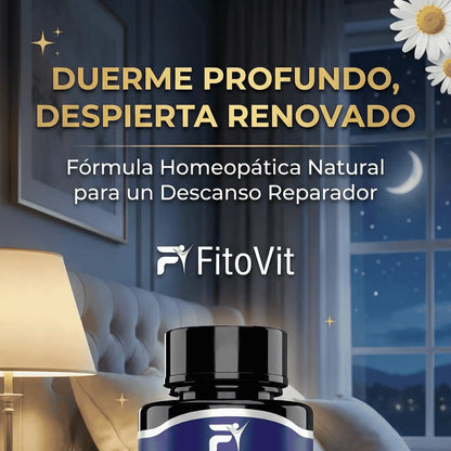 🌙 MELATONINA + CHAMOMILLA MATRICARIA FITOVIT x60 CAP 😴