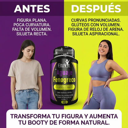 🍒 AGUAJE Y FENOGRECO X60 UNDS FITOVIT🍑