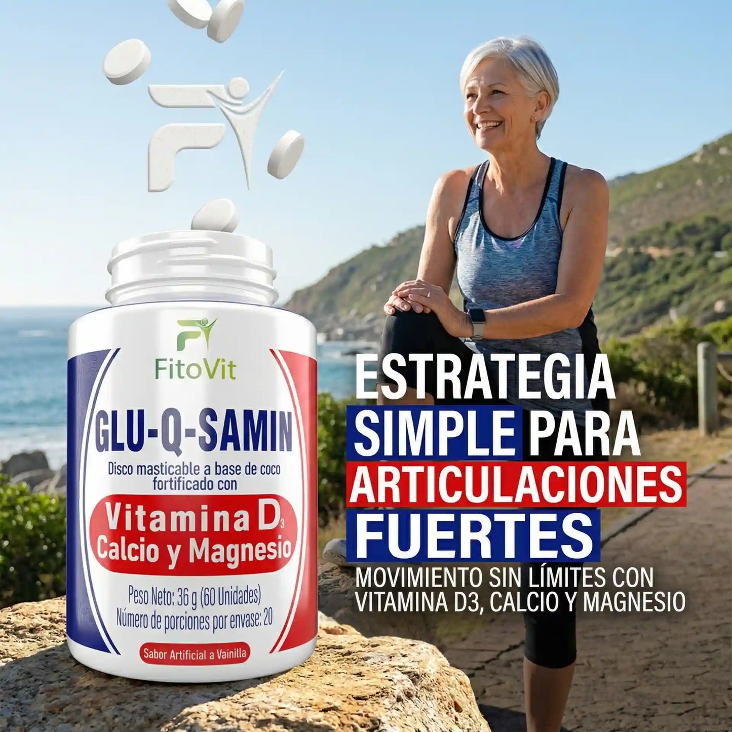 🦴 GLU-Q-SAMIN x60🥛