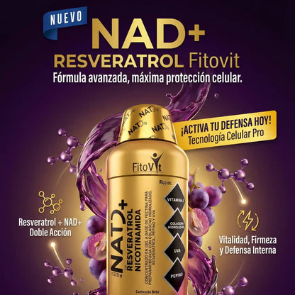 👵🏼👩🏻 NAD + RESVERATROL X1.000ML FITOVIT
