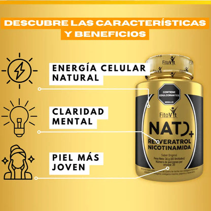 👵🏼RESVERATROL + NICOTINAMIDA X60UND FITOVIT👧🏻