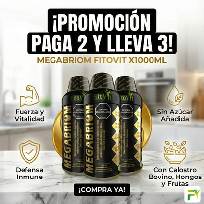 🦠MEGABRIOM X 1.000 ML FITOVIT🛡