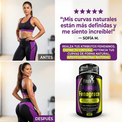 🍒 AGUAJE Y FENOGRECO X60 UNDS FITOVIT🍑