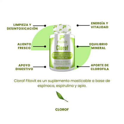 🍃CLOROFILA CARAMELO NATURAL X60 UND🍃
