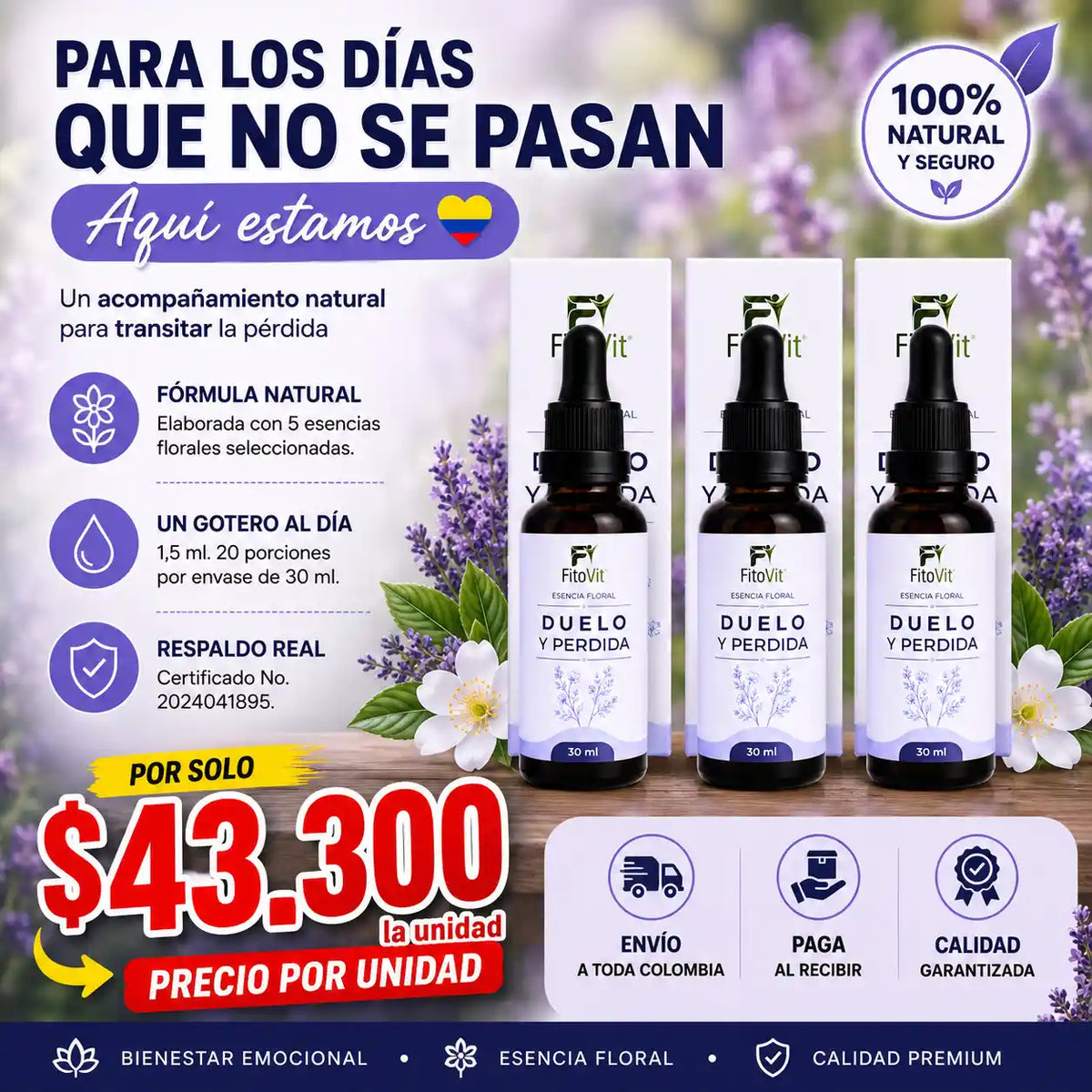 💜Duelo y Pérdida - 30 mililitros🌿