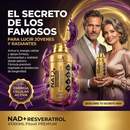 👵🏼👩🏻 NAD + RESVERATROL X1.000ML FITOVIT