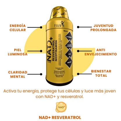 👵🏼👩🏻 NAD + RESVERATROL X1.000ML FITOVIT
