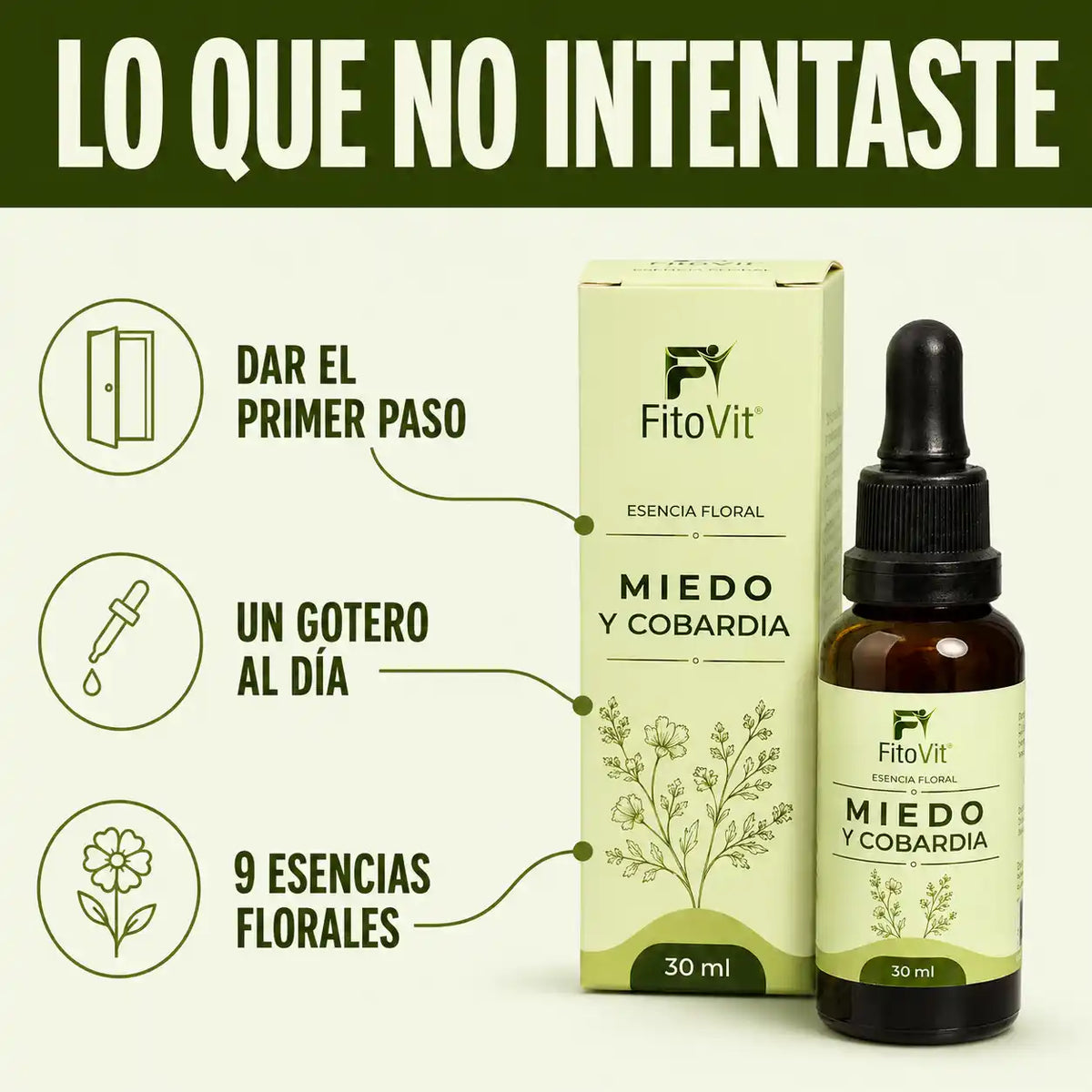 🌿Miedo y Cobardía - 30 mililitros 😌