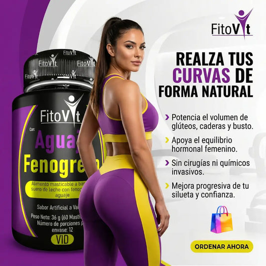🍒 AGUAJE Y FENOGRECO X60 UNDS FITOVIT🍑