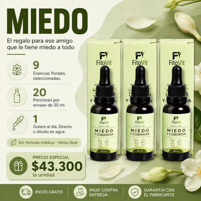 🌿Miedo y Cobardía - 30 mililitros 😌