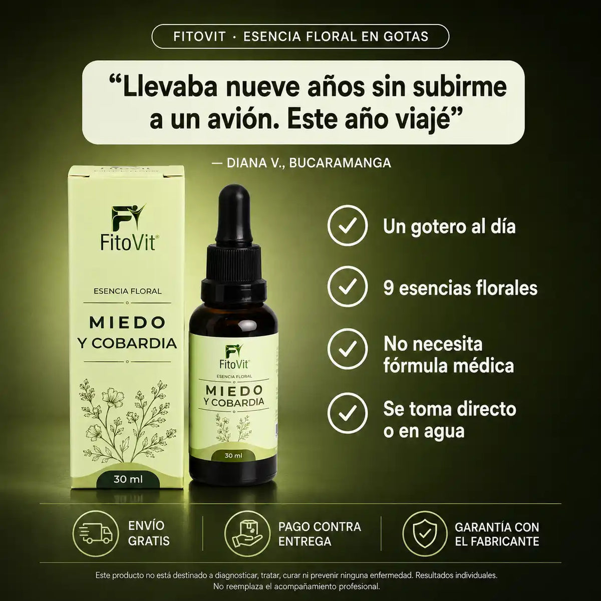 🌿Miedo y Cobardía - 30 mililitros 😌