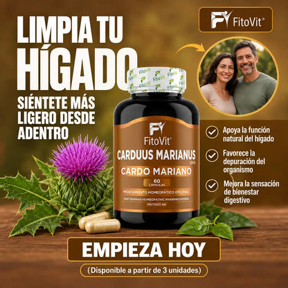 🌿Carduus Marianus - 60 Capulas💊