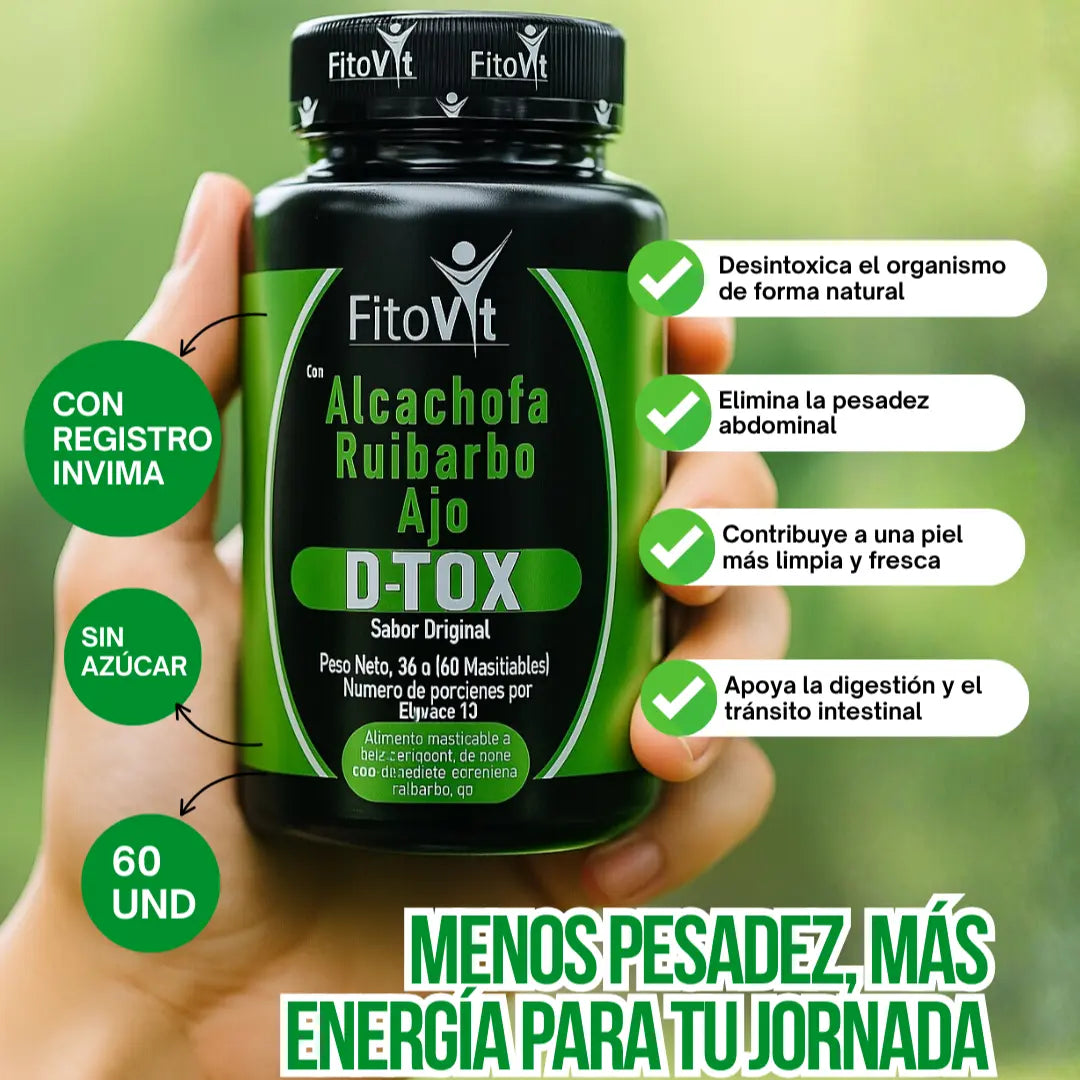 💩D-TOX 60 UND FITOVIT💨