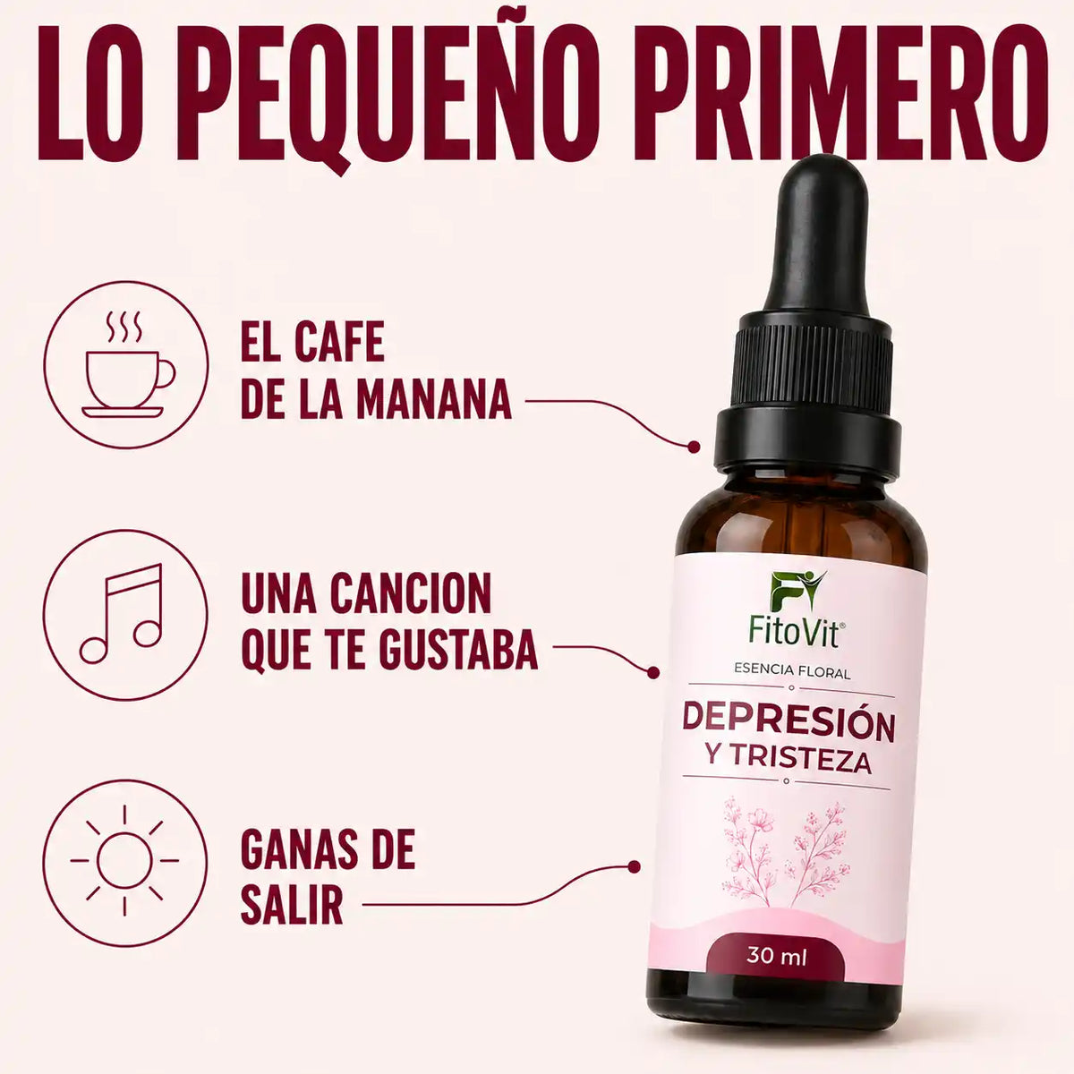 😢Depresión y Tristeza x30 mililitros 💗