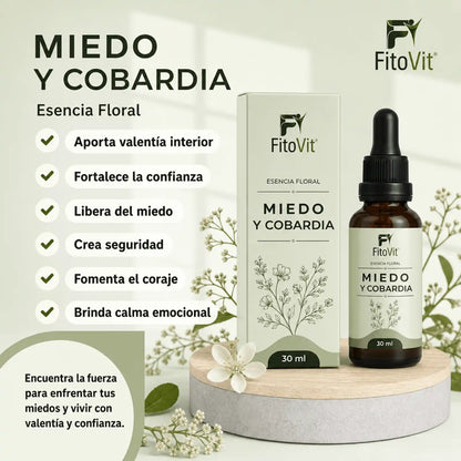 🌿Miedo y Cobardía - 30 mililitros 😌