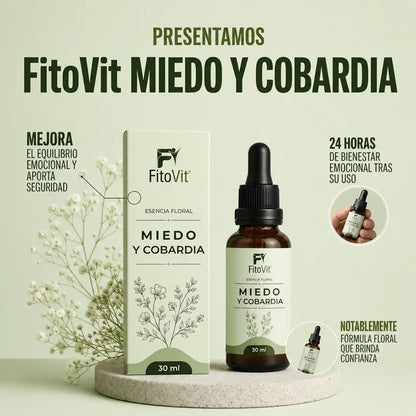🌿Miedo y Cobardía - 30 mililitros 😌