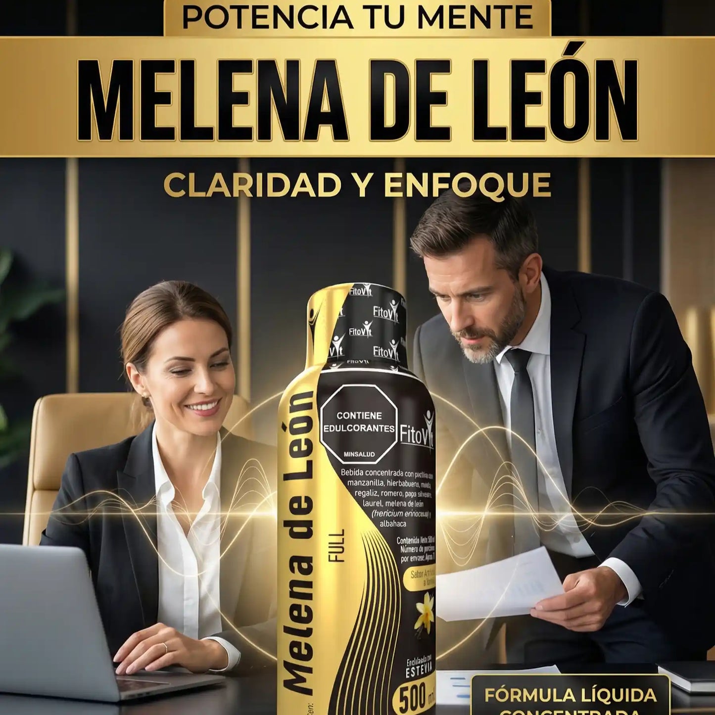 🧠🤓MELENA DE LEON X500ML FITOVIT✨